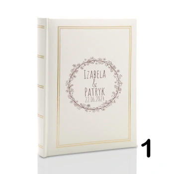 Album ślubny wsuwany na 100 zdjęć 10x15 personalizowany 12 wzorów